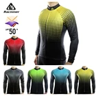 Велосипедная трикотажная футболка с длинным рукавом, велосипедная одежда