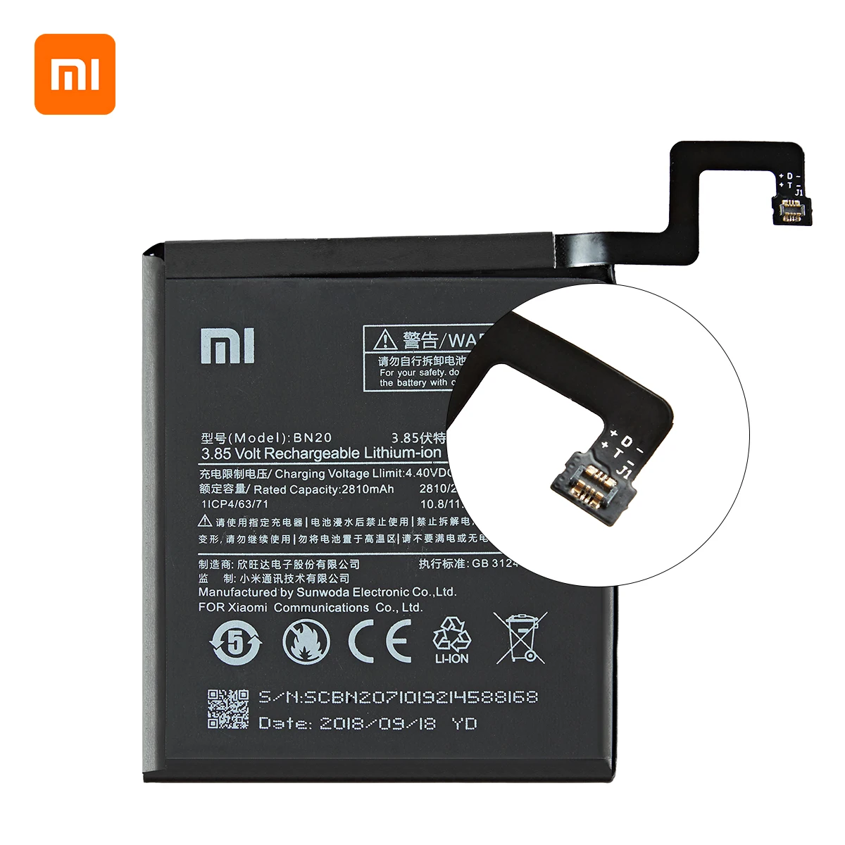 Xiao mi 100% Orginal BN20 2860mAh Battery For Xiaomi Mi 5C M5C Mi5C High Quality Phone Replacement Batteries +Tools | Мобильные