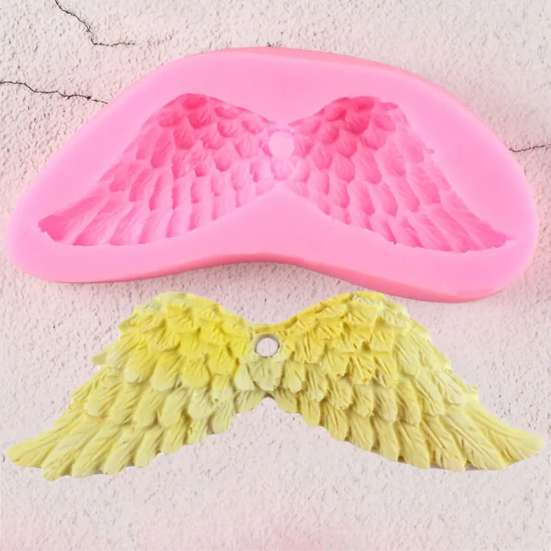 Силиконовая форма ангельские крылья инструменты для украшения тортов