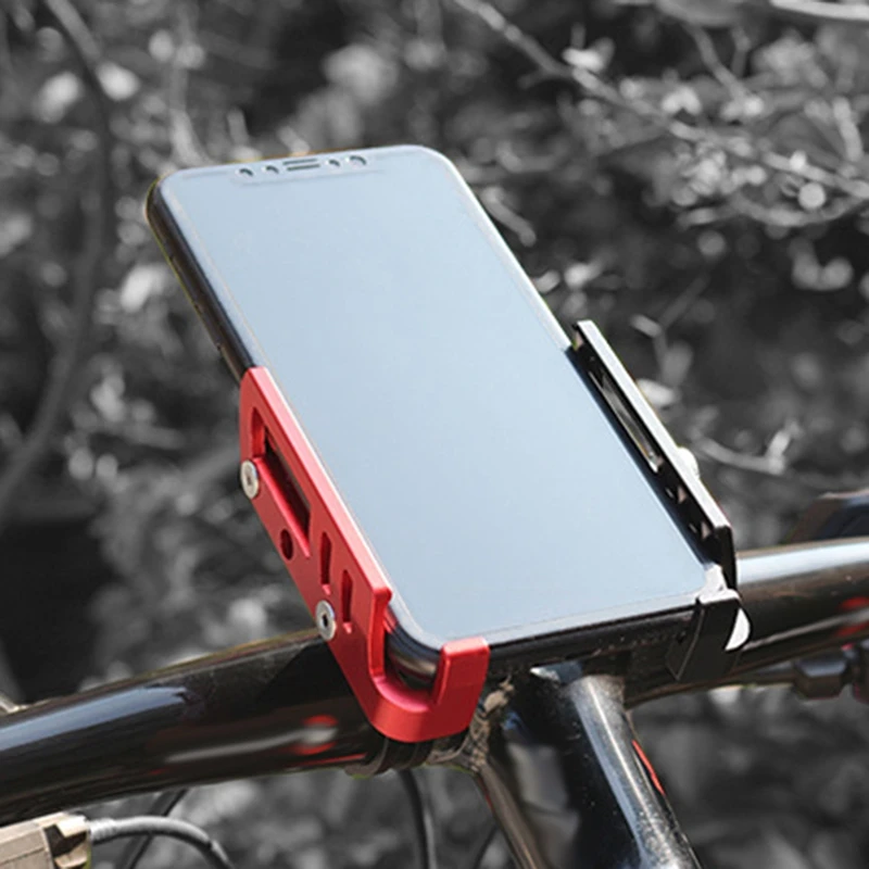 

S-100 Aluminum Alloy Bicycle Mobile Phone Holder 360 Rotatable Phone Holder for Electric Bicycles and Motorcycles