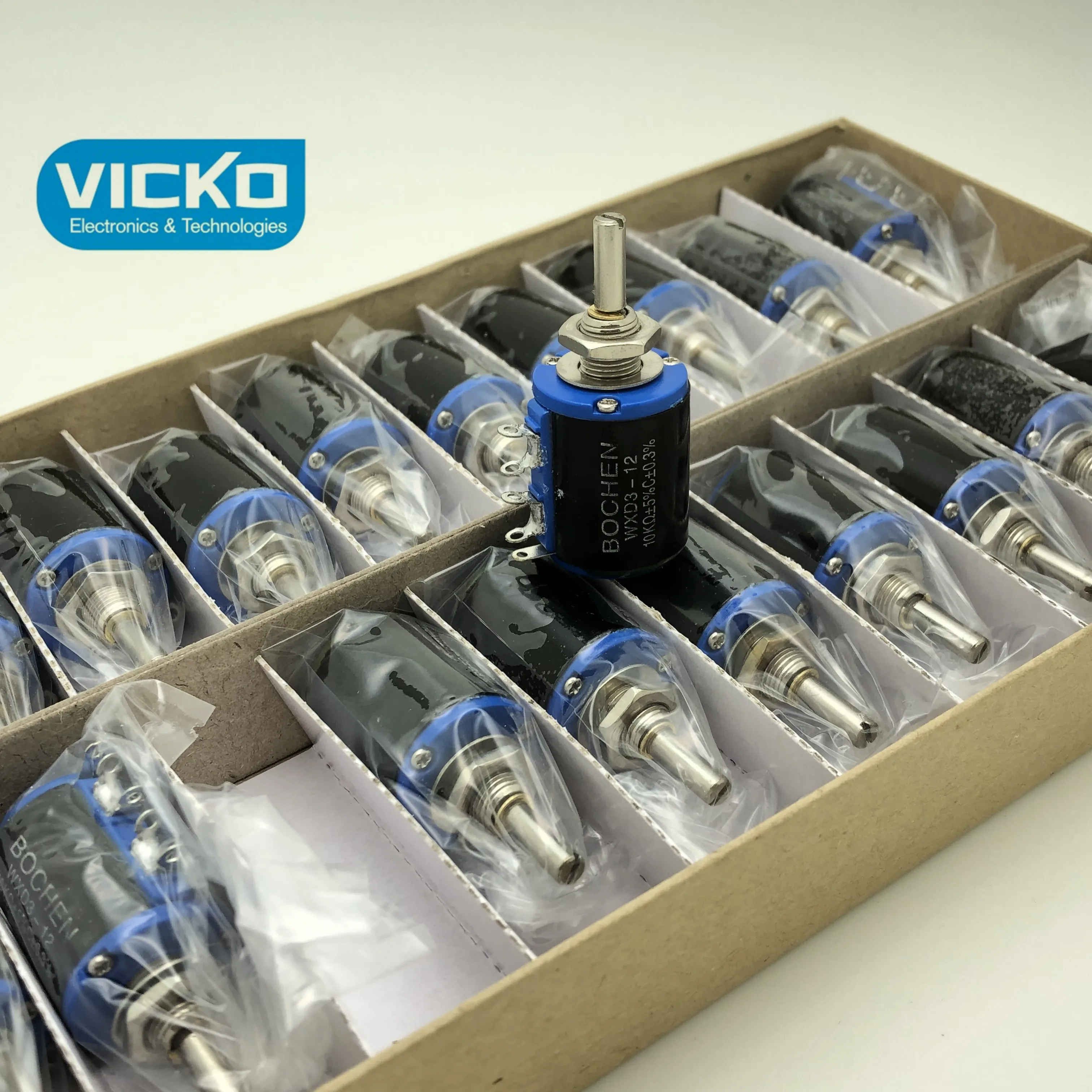 [VK] BOCHEN WXD3-12 Precision Multiturn потенциометр 5 кругов 10K 15K 22K 33K переключатель | Обустройство