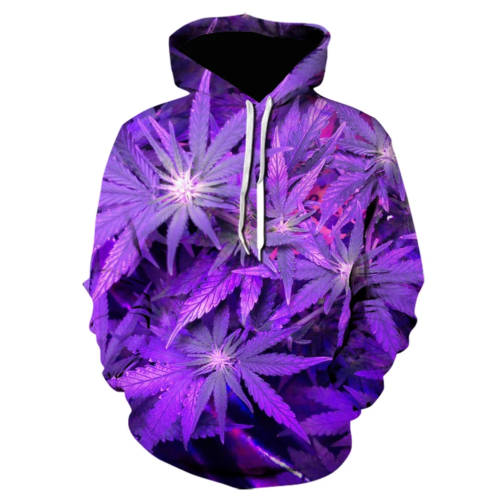 

Classic Maple Leaves Purple Hoodies Men Women Sweatshirts Outdoor Clothing harajuku Hoodie fall fashion Coats 3d print Tracksuit