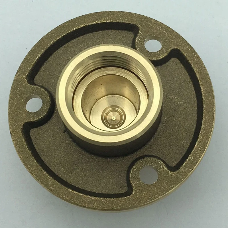 Латунная сливная пробка бронзовая подвязка Морская Лодка яхта винтовая 1 дюйм