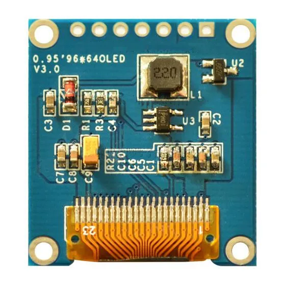 IPS 0 95 дюймовый 23PIN SPI полноцветный PM OLED экран дисплея (плата/без платы) SSD1331 Привод IC