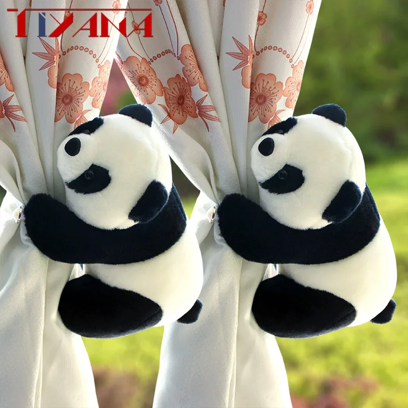 

Tiyana 1Pair Cartoon Panda Curtain Tieback Buckle Kid's Room Curtain Accessories Decorative Clasp Doll Accessories CA028#4