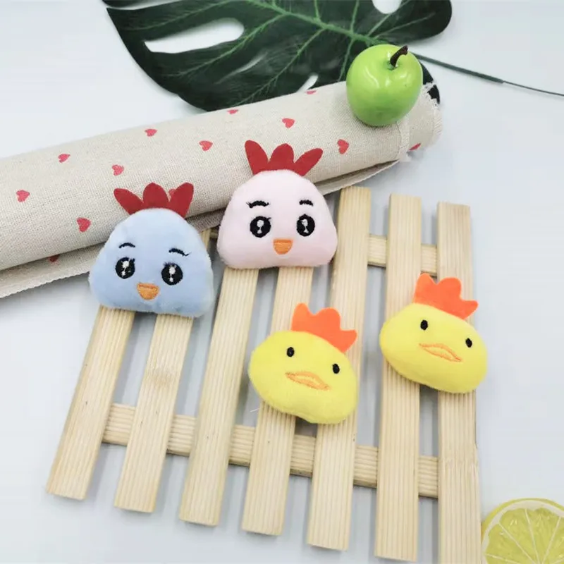 10 шт./лот DIY милые Мультяшные куклы ручной работы мягкие нашивки аппликации для