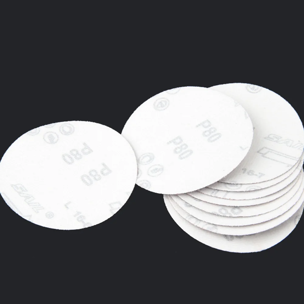 

100 Pcs Round Sanding Discs Sandpaper Wood Grinding Sander Sheets Supply