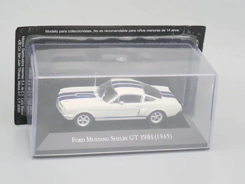 1/43 Ford Shelby Mustang 350h 1965 коллекция игрушечные машины Литой Сплав классические металлические игрушки автомобиль