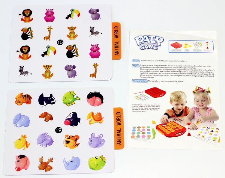 

Renbo Genuine Focus Memory Training Memory Lianliankan Game Chess 2nd Edition Parent-child Toys Chinese