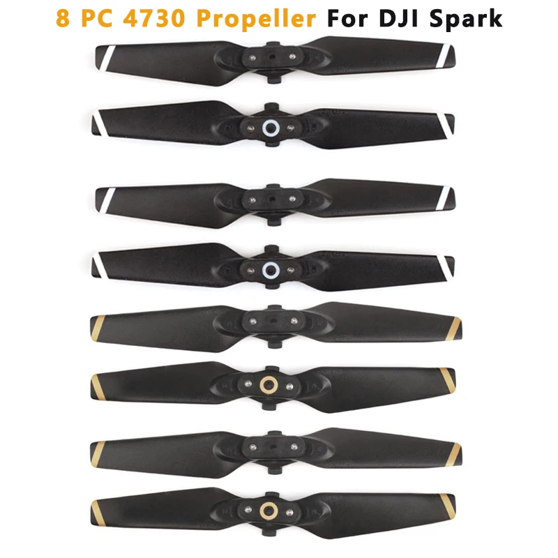 Пропеллер для дрона DJI Spark 4730F 8 шт. складной 4730 CW CCW запасные части-лопасти |