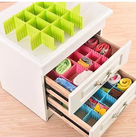 Разделитель для ящика 4 шт. 32*7 см органайзер хранения перегородок разделитель