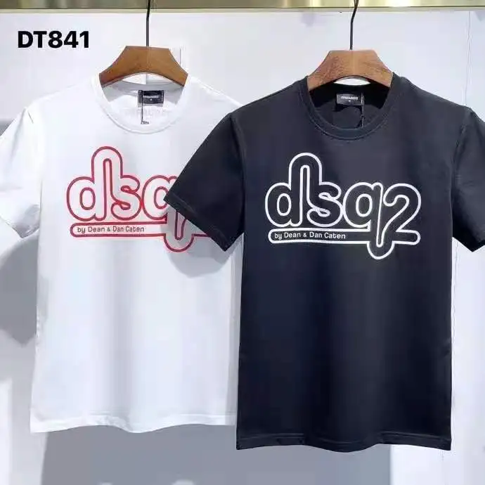 

Мужская футболка с коротким рукавом и надписью Dsq2 DT841