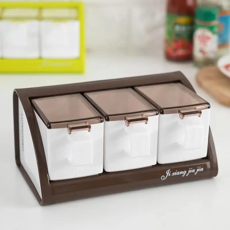 Настенная банка для специй кухонные принадлежности бутылка приправ домашний