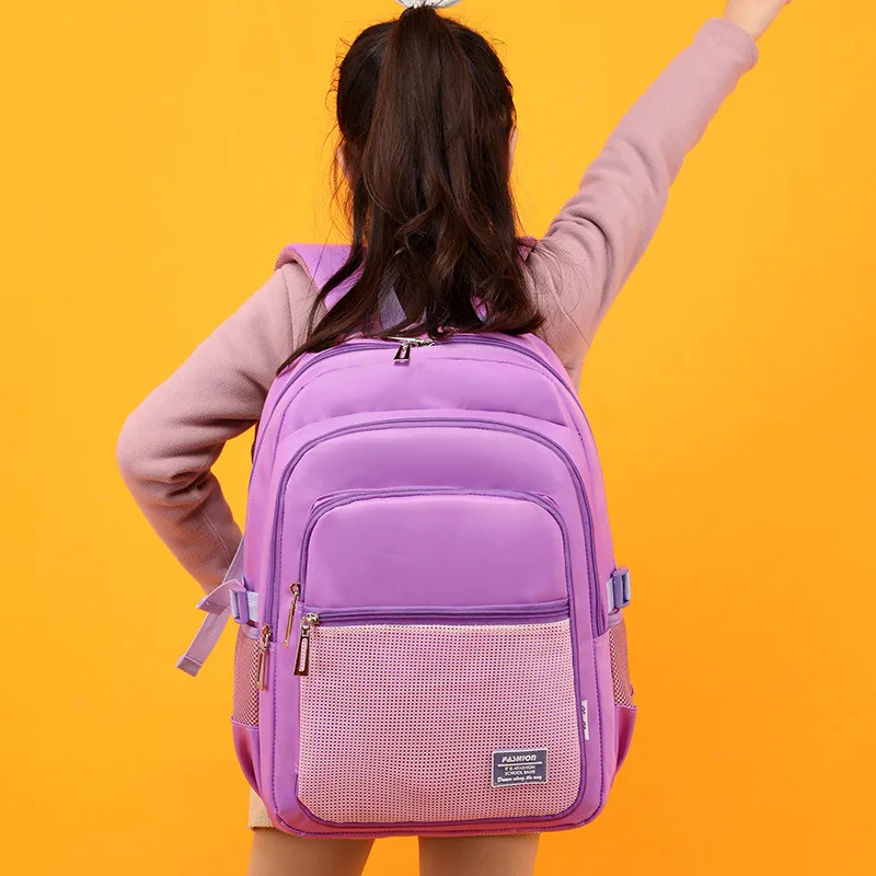 Водонепроницаемый рюкзак для начальной школы детский портфель с несколькими