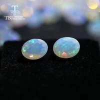 natural ethiopian colorful cut opal oval 79mm about 1 35ct top quality natural precious loose gemstones diy jewelry