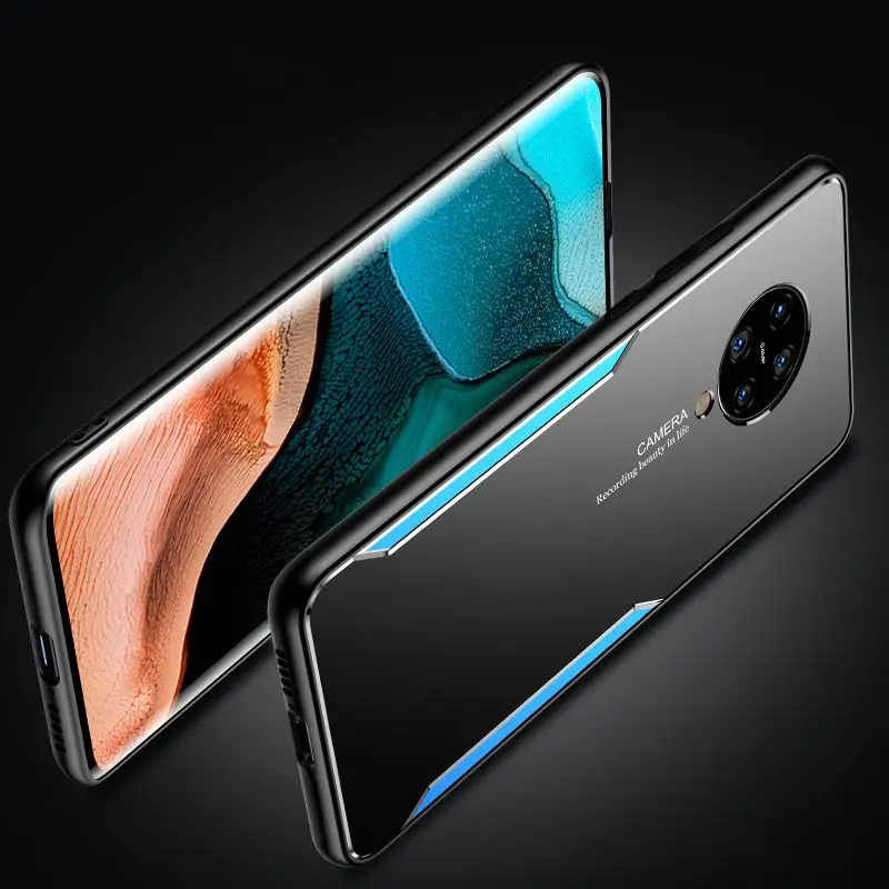 Металлический чехол для Redmi K30 Pro Жесткий Чехол Xiaomi Mi 10 противоударный силиконовый
