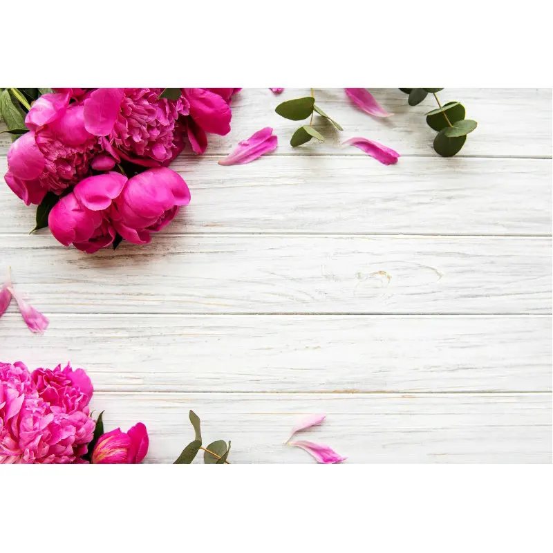 Деревянные доски фон Фиолетовый Блестящий розы и с изображением деревянных