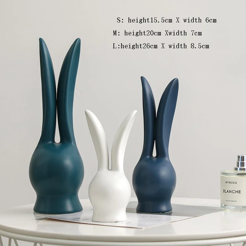 Керамика креативный скандинавский стиль современный простой абстрактный кролик