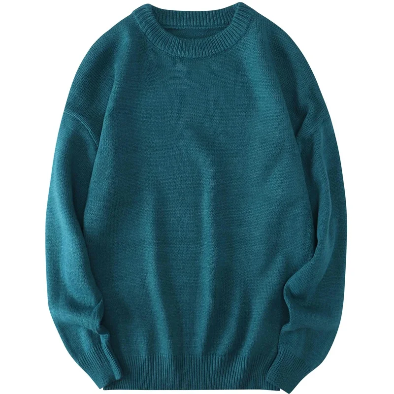 Big Plus Size 8xl 7xl 6xl 5xl Simple Winter Mens Oversized Sweater Men Sweaters Autumn Solid Jumpers Pullovers Male Knitwear Man