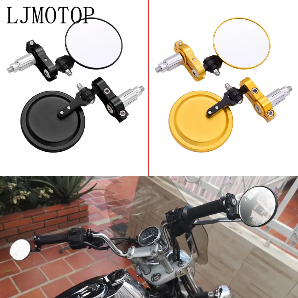 Для Honda VF 750 R 800 VTR1000F CBR 125 300 500 F FA универсальное зеркало для мотоциклетной ручки