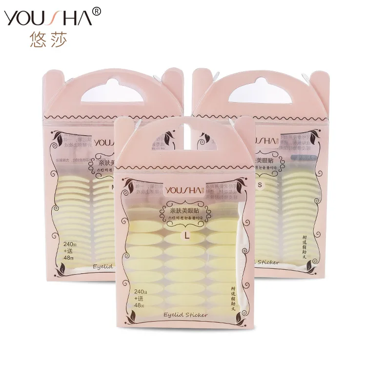 

Stereo Natural Eyelid Stickers 240 to Send 48 Back Hidden Fiber Bar Bigeye Useful Product YS013