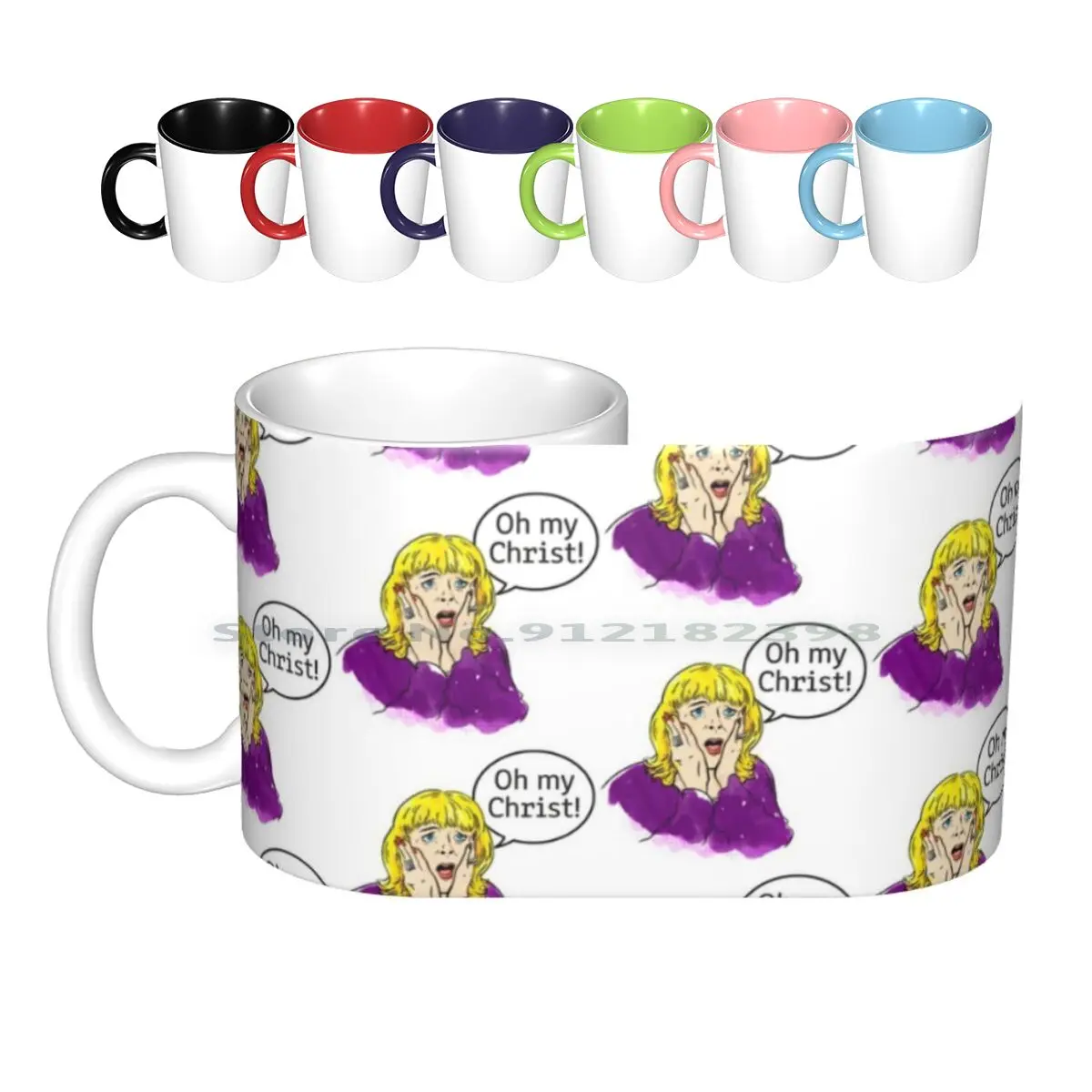 

Oh My Christ! Ceramic Mugs Coffee Cups Milk Tea Mug Gavin And Stacey Oh My Christ Tidy Cracking Gavlar Pam Pam Shipman Nessa