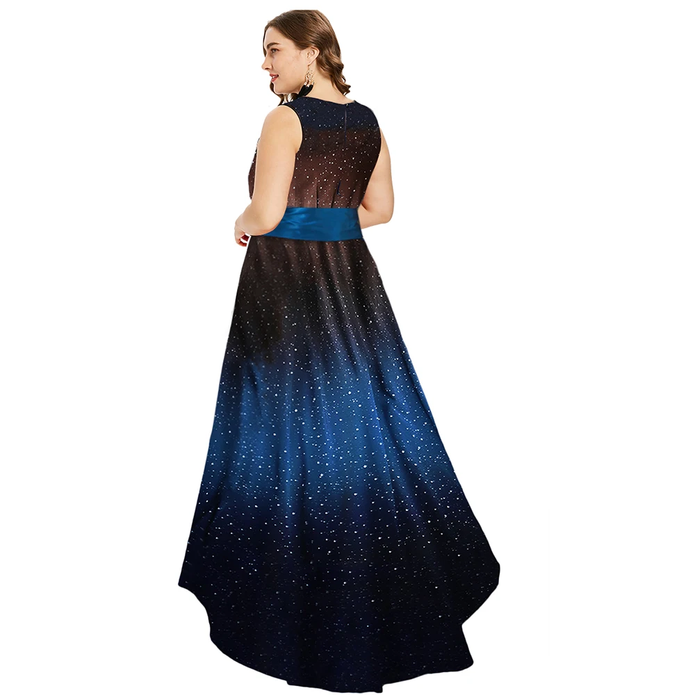 Женское платье без рукавов Joineles повседневное асимметричное в стиле ретро с