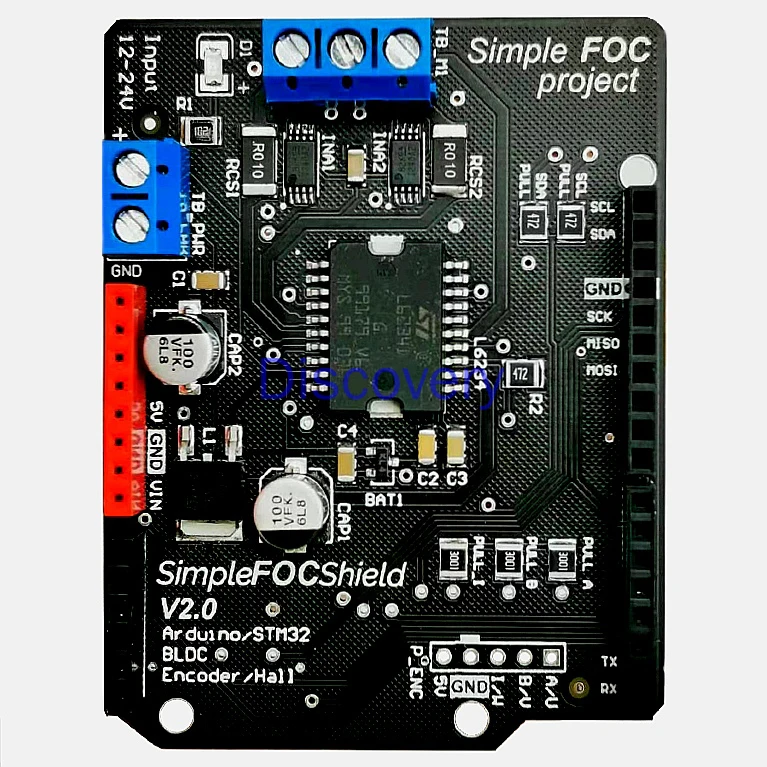

SimpleFOC Shield V2.0.2 V1.3.3 Robot Dog BLDC Servo Drive Development Board