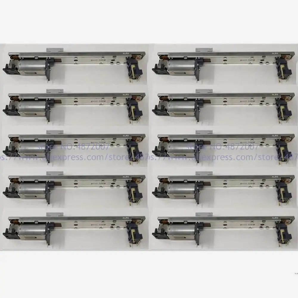 10PCS Mixer Reverb Electric Fader B10K Slide Motor Drive Potentiometer Switch | Электроника