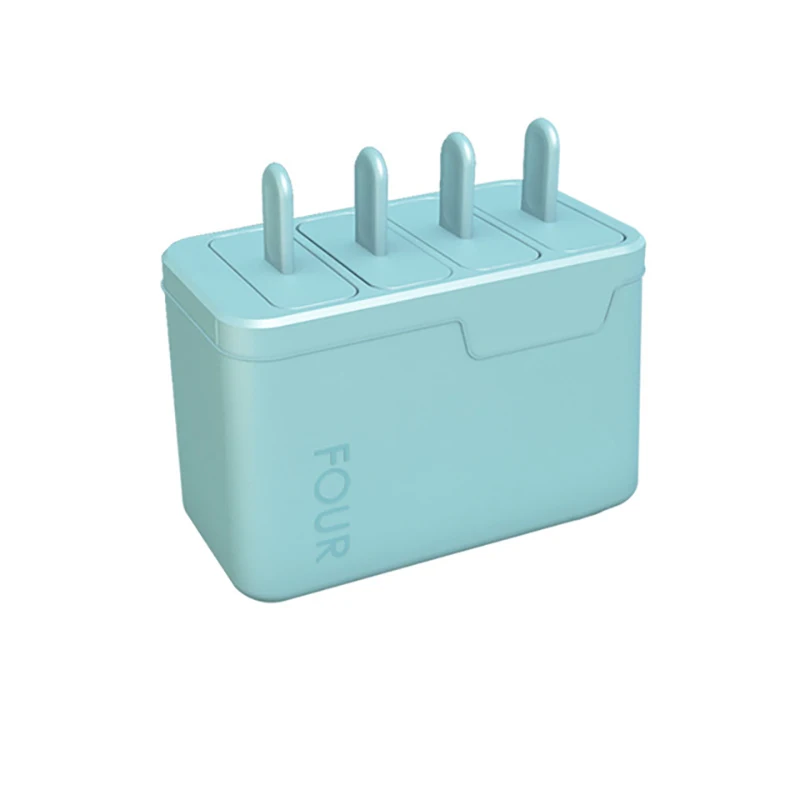 

Ice Cream Mould Creative 4 Grid Double Layer Silica Ice Cream Makers Popsicle Barrel DIY Ice Cream Tools Popsicle Mold