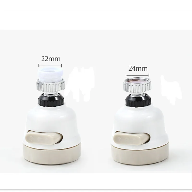 

360 Degree Rotating Faucet Moveable Kitchen Tap Filter Sprayer Head Water Saving