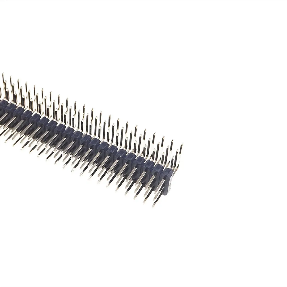 10 шт. 3x40 P 2 54 мм Шаг штифта Тройной Ряд штекер прямоугольные квадратные штифты