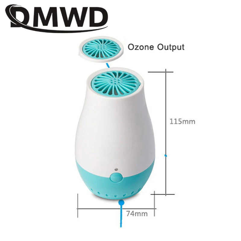 DMWD мини кислородный дезодорант для холодильника озоновый генератор озонир