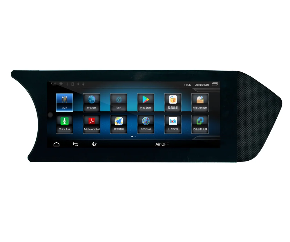 Android 10 Car multimedia DVD radio player GPS Glonoss Navigation CarPlay For Benz C W204 2011-2014 NTG4.0-NTG4.5 - купить по