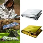 Аварийное одеяло, военный комплект первой помощи для кемпинга, защита от ветра, водонепроницаемая фольга, тепловое одеяло, оборудование для кемпинга