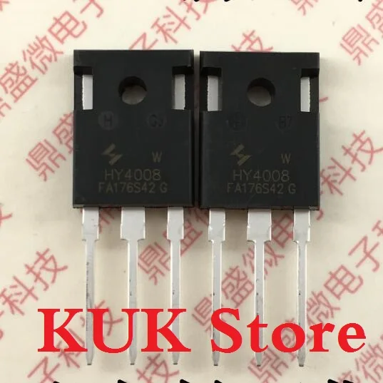 100% оригинальный новый HY4008 W HY4008W MOSFET 80V 200A TO-247 10 шт./лот | Электроника