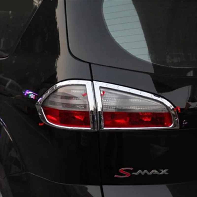 Автомобильный Стайлинг хром хвост светильник Накладка для Ford S-MAX первого