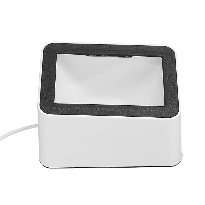 Проводной сканер штрихкодов USB Универсальное сканирование Hands-free сканирование qr-код 1D и 2D считыватель кодов для магазинов супермаркетов