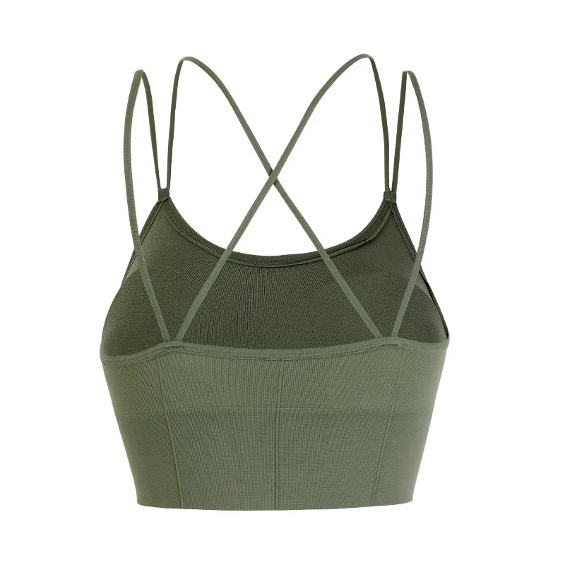 

Новый тонкий бюстгальтер без бретелек, красивый бюстгальтер с запахом на спине, без стальных колец, Антибликовая Базовая кофта для женщин, ж...