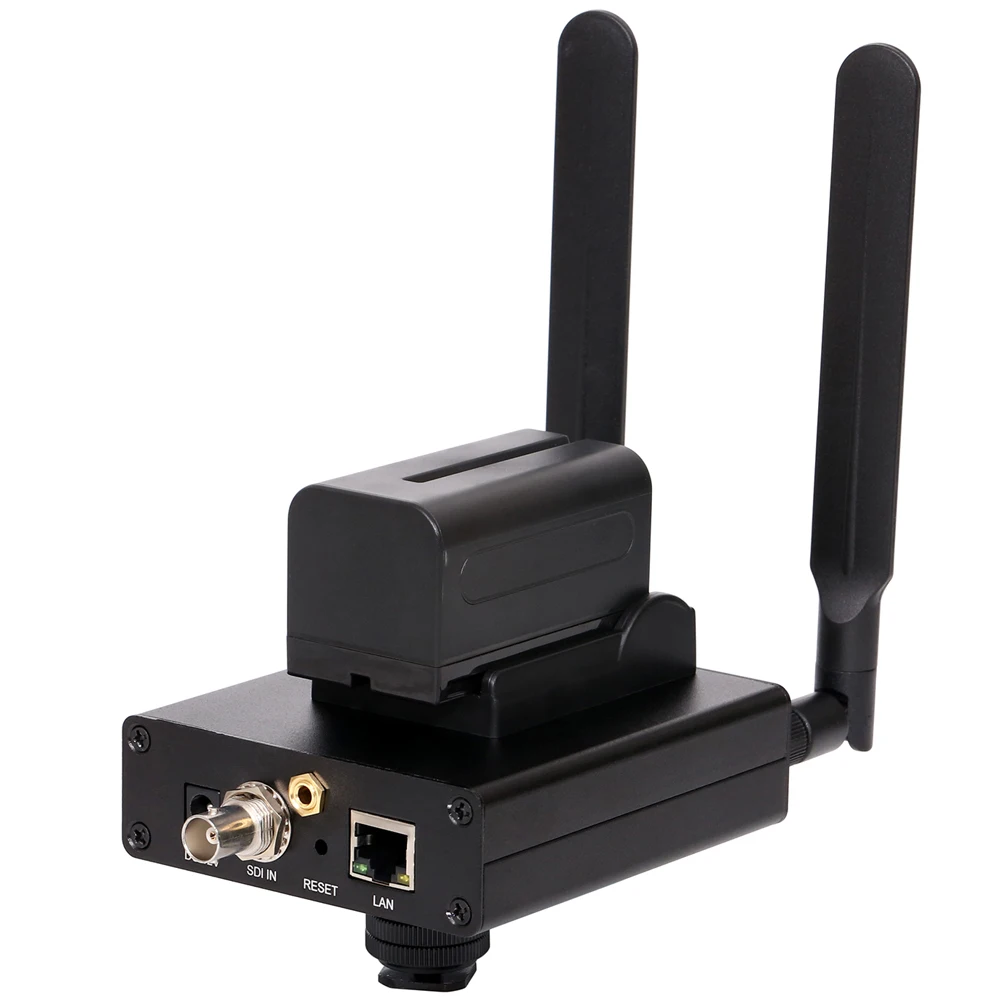 HEVC H.265 H.264 HD 3g SDI в IP кодировщик SDI RTSP RTMP потоковый кодировщик HD-SDI 3G-SDI передатчик поддержка батареи