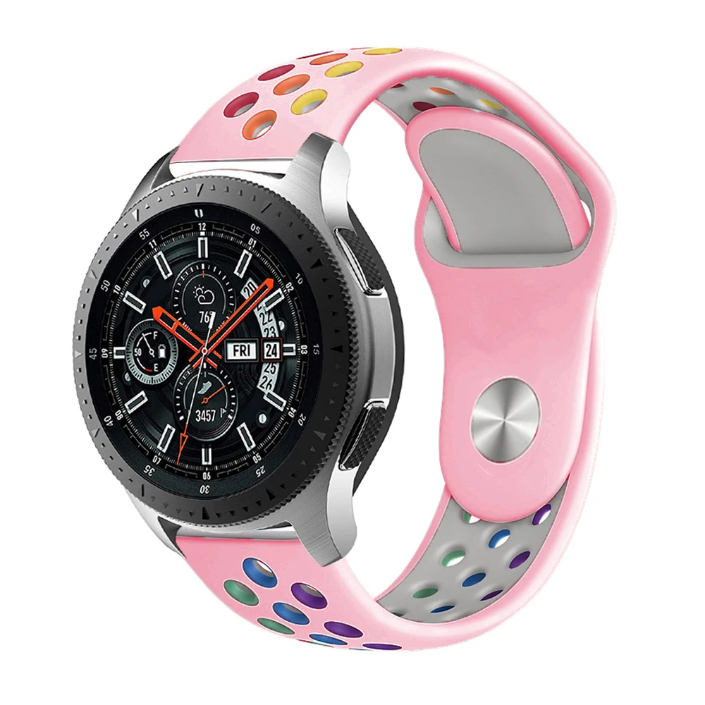 Pride Edition ремешок для Samsung gear s3 Frontier/Classic 20 мм/22 мм спортивный силиконовый браслет