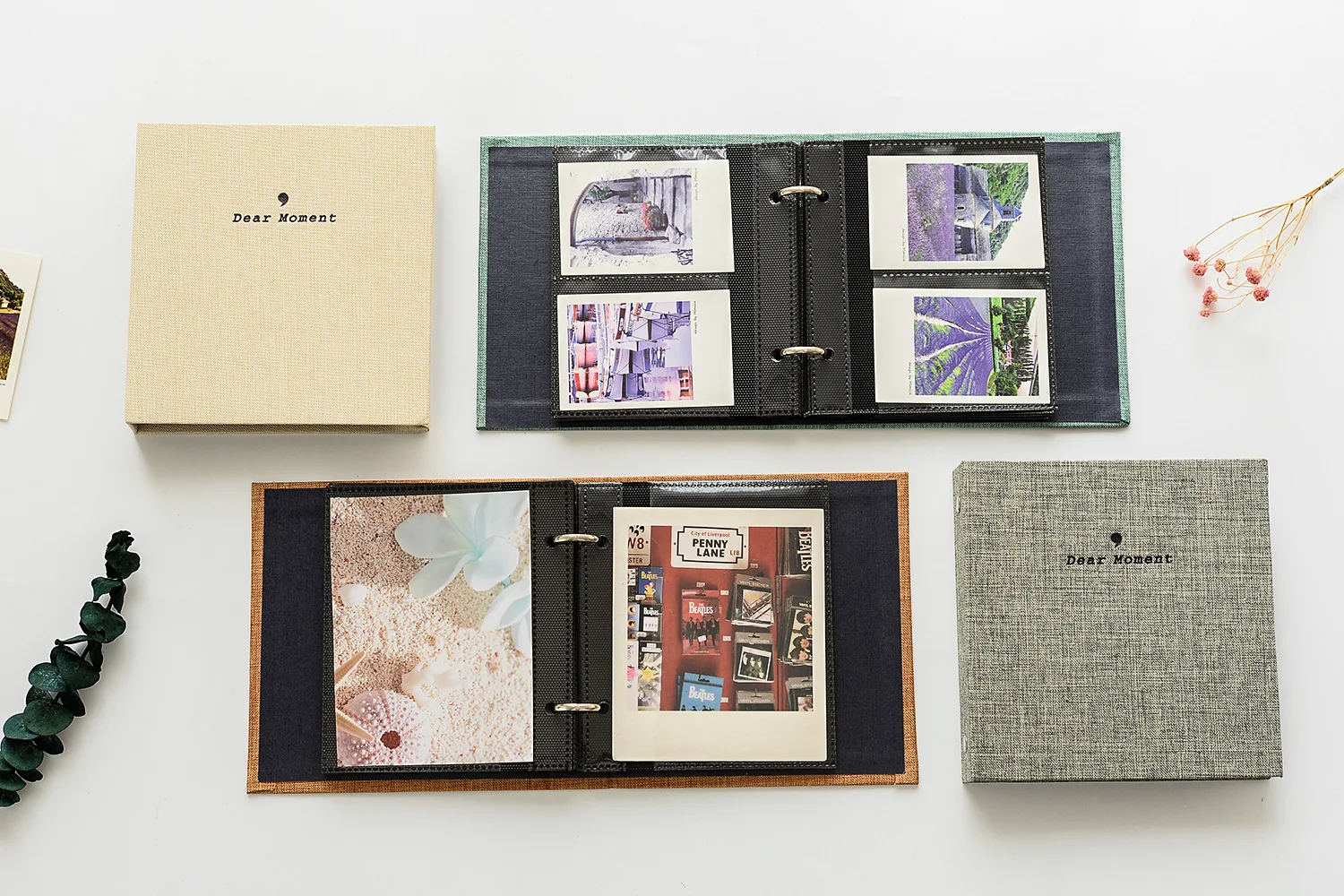 Лидер продаж Стандартный 3 дюймов хлопок лист 5 Фотоальбом Polaroid MINI