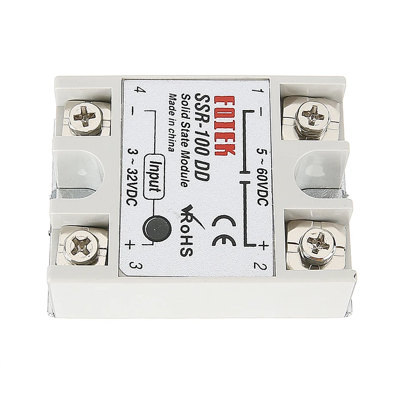 Твердотельное реле Mayitr SSR 100DD 1 шт. 100 А 3 32 В постоянного тока/5 60 тока бесконтактные