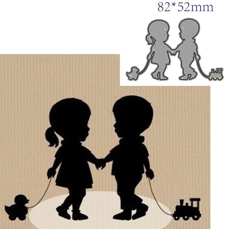 

Lngclown Child Decoration Metal Cutting Dies for DIY Craft Making Greeting Card Scrapbooking Album Die