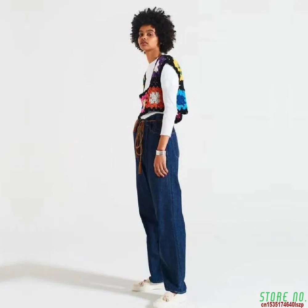 

Handmade Crochet Bohemian Tops And Skirt Two-Pieces Suit Mini Dress Vintage Women Beach Cover Up Chic Skirt A531