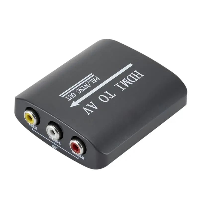 HDMI в AV/RCA CVBS адаптер 1080P видео конвертер HDMI2AV адаптер конвертер