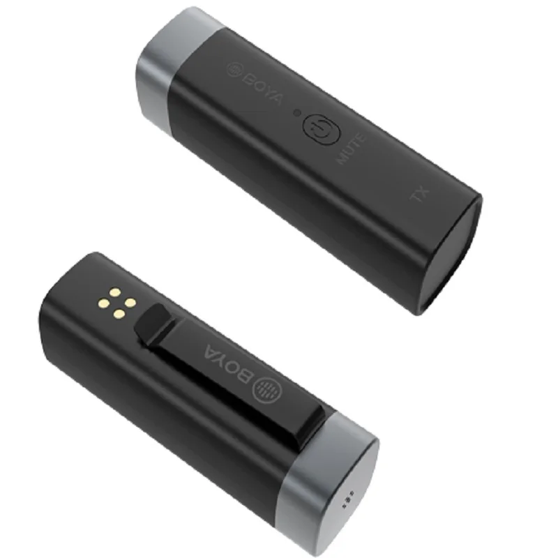 BOYA BY-WM3 2.4G Wireless Mini Microphone For iPhone Lightning Android Type-C 3.5mm Smartphone DSLR Camera Desktop Laptop PC Mic