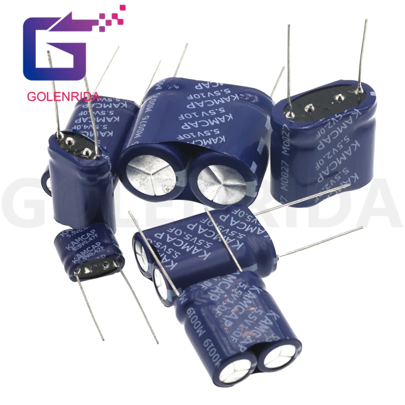 1 шт. супер конденсатор фарад комбинированный тип 5 V 0.22F 0.47F 1F 1.5F 2F 4F 5F 10F |