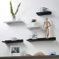 puch free metal shelf organizer wall decorative shelf hanging rack for flower pot artwork bathroom kitchen wall organizers