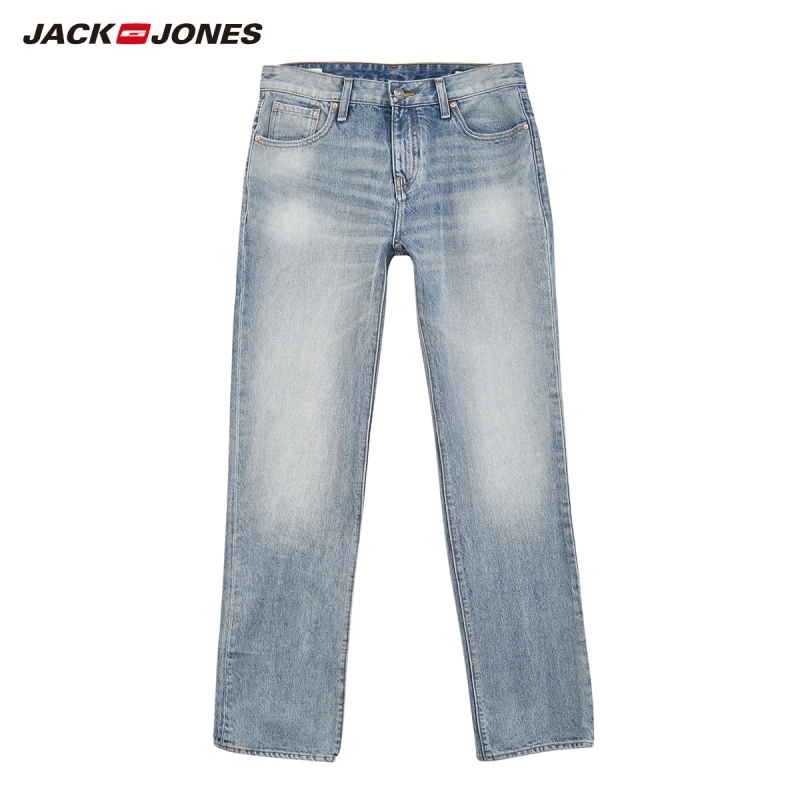 

JackJones Men's Cotton Vintage Loose Straight Fit Casual Streetwear Jeans|220132551